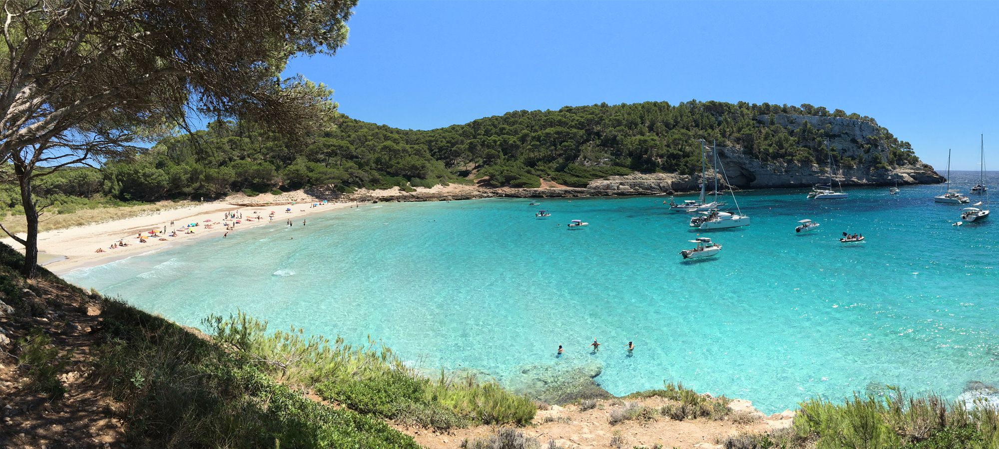 Beach in Menorca