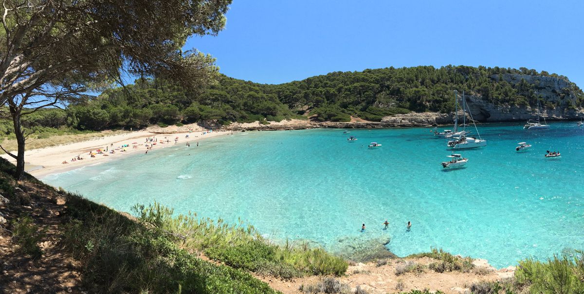 Cala Trebaluger beach
