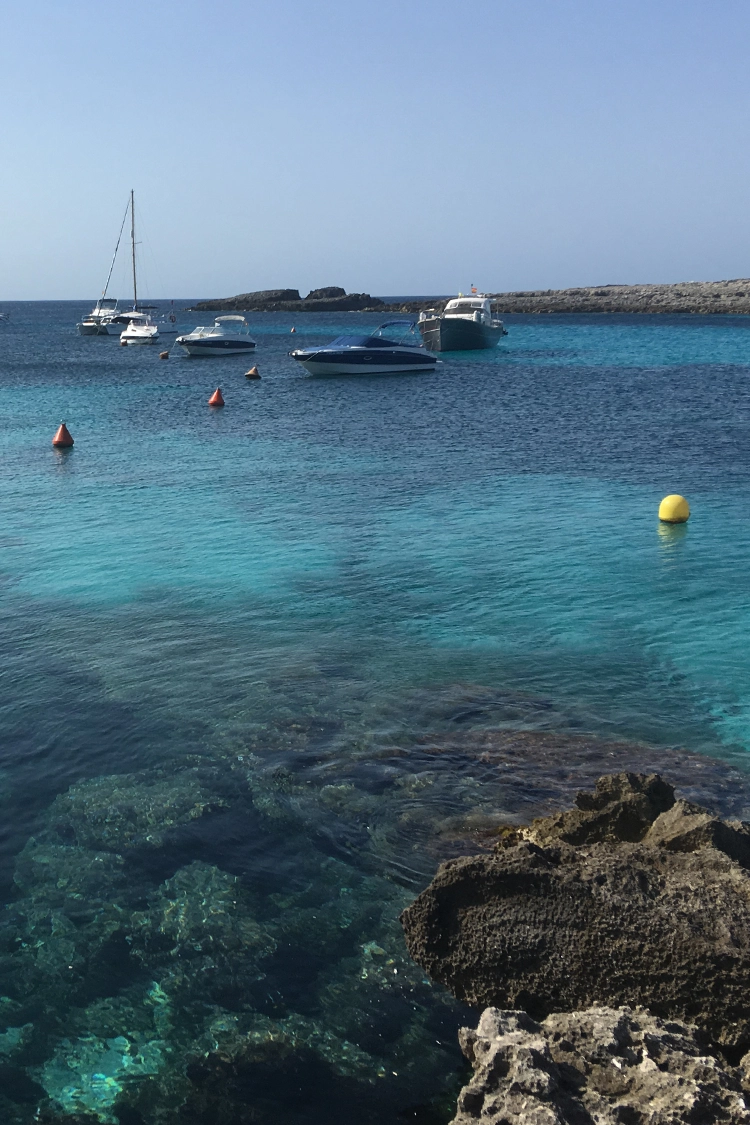 Binibeca rocky head land