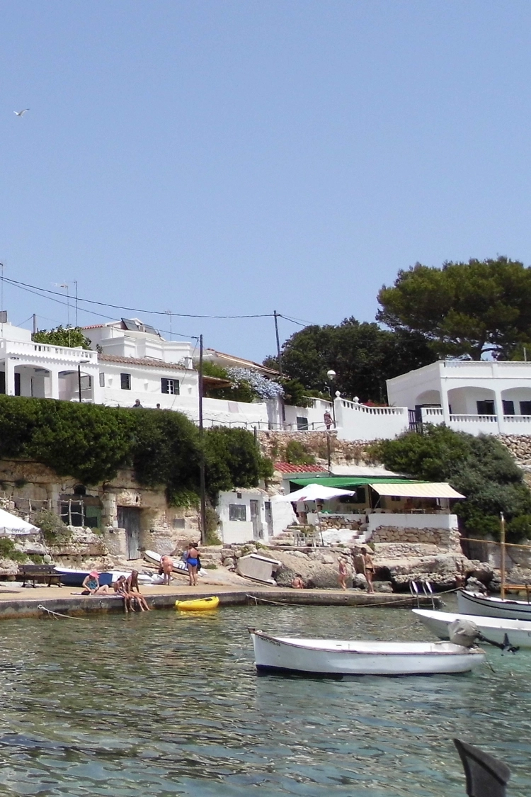 At the side of the beach