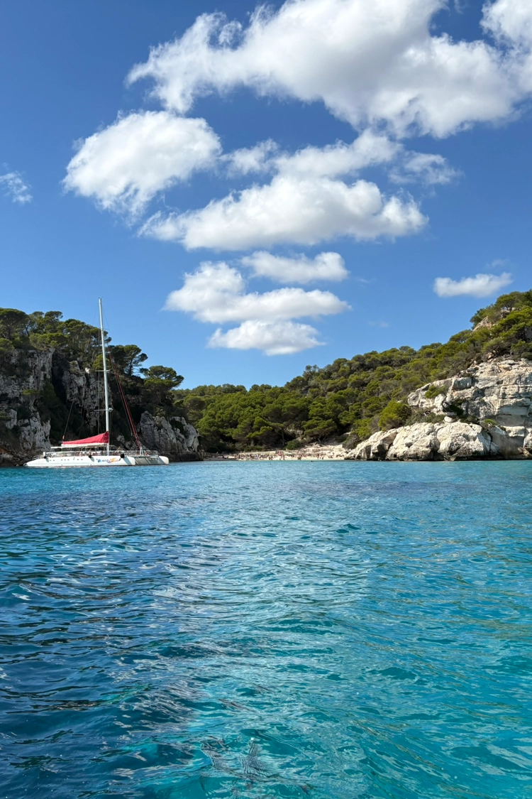 A boat trip to the beach
