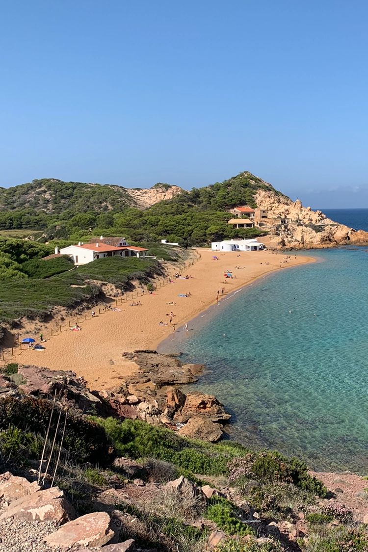 Cala Pregonda beach