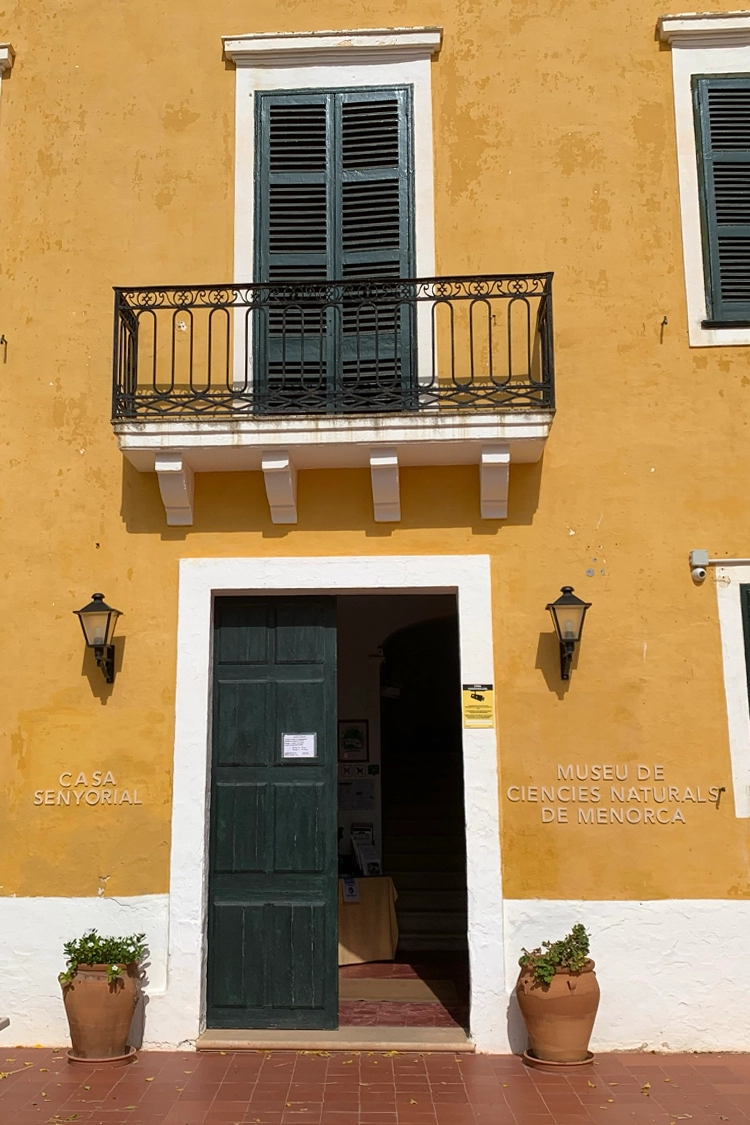 Entrance to the The Museum of Natural Sciences