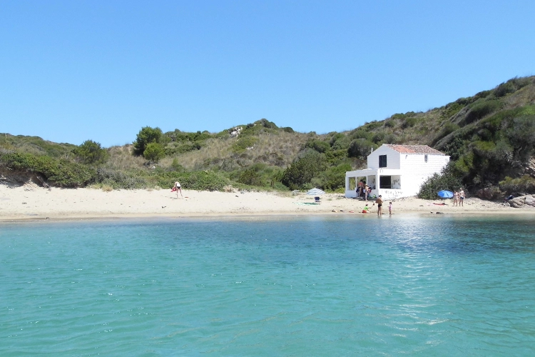 Cala En Vidrier beach