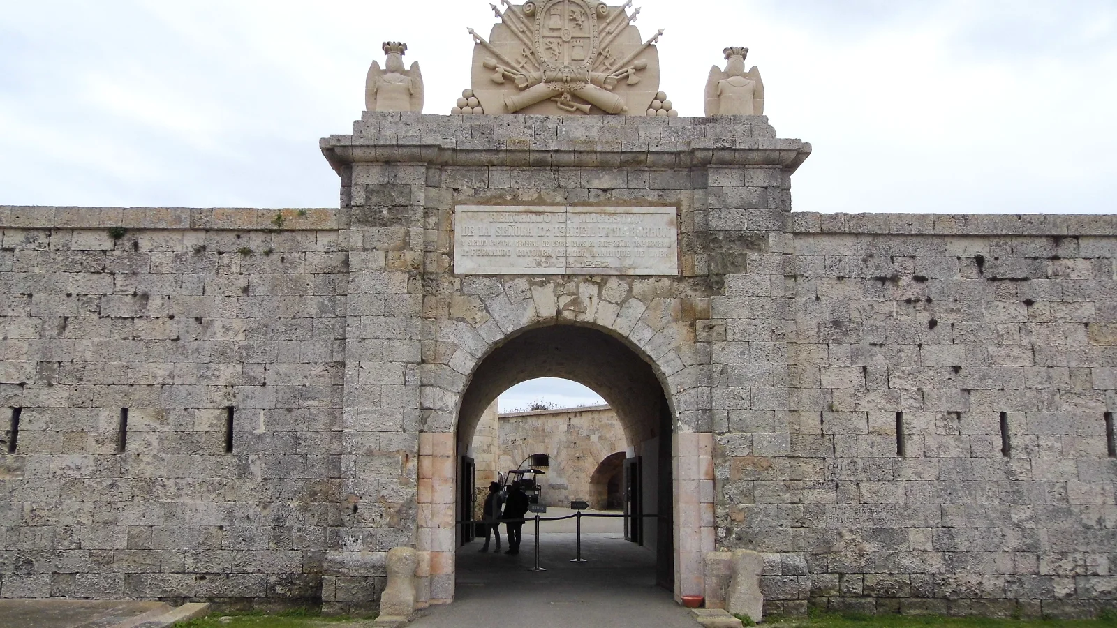 Queens Gate Entrance to Fortress Isabel II